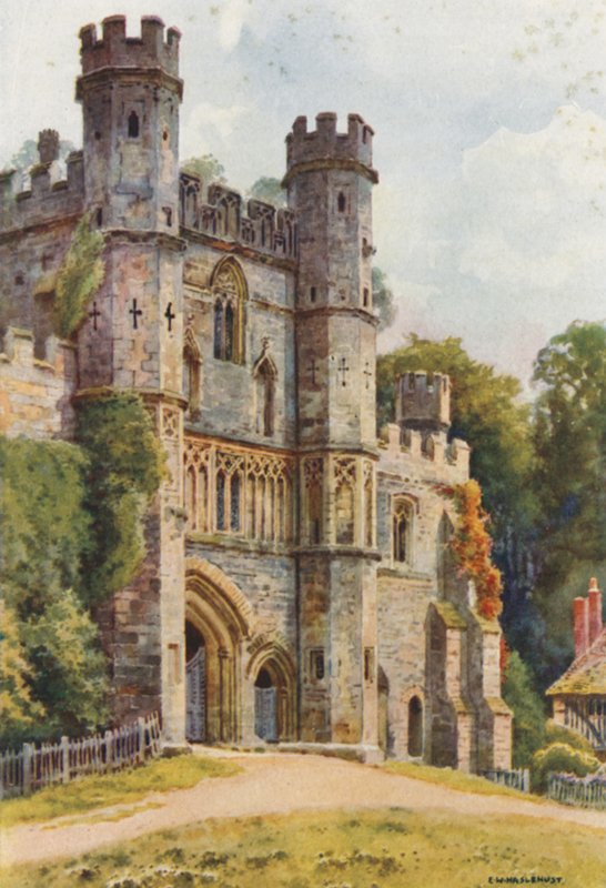 La porte, abbaye de Battle - Ernest William Haslehust