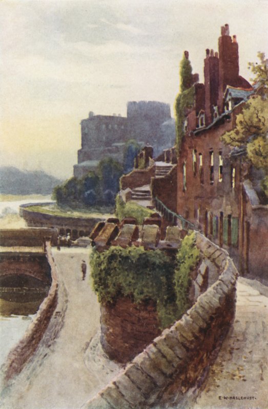 Les murs près de Bridgegate - Ernest William Haslehust