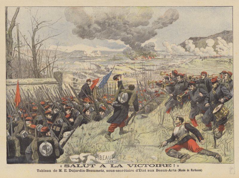 Salut à la victoire! - Etienne Dujardin Beaumetz