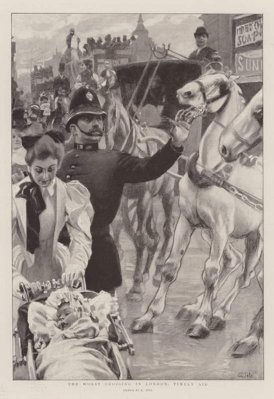 La Pire Traversée à Londres, Aide Opportune - Ettore Tito