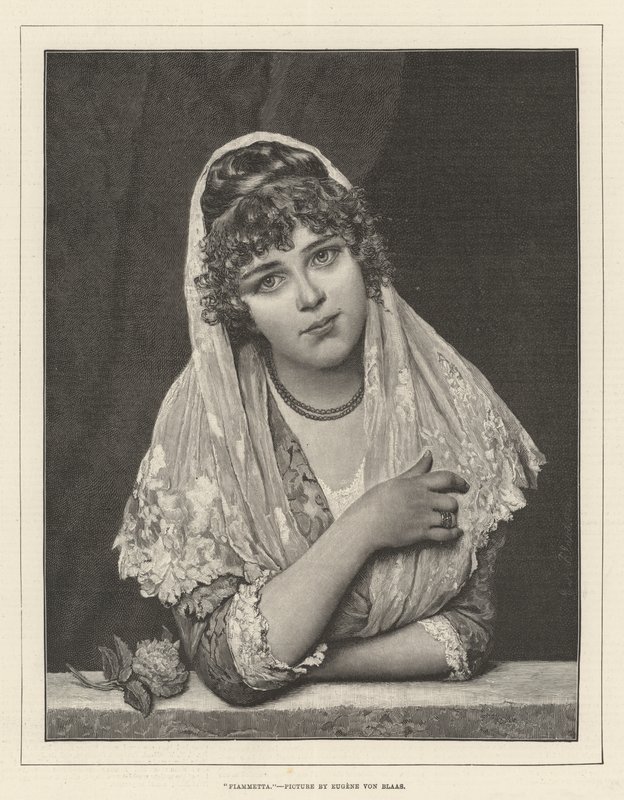 Fiammetta - Eugen von Blaas