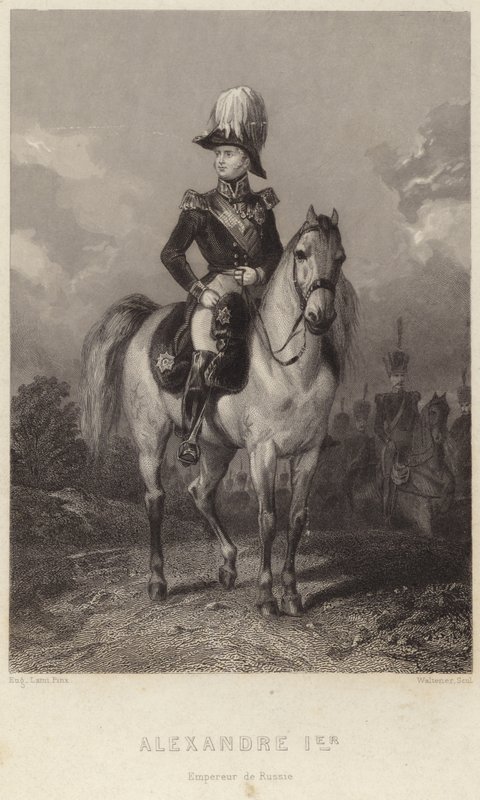Alexandre Ier de Russie - Eugene Louis Lami