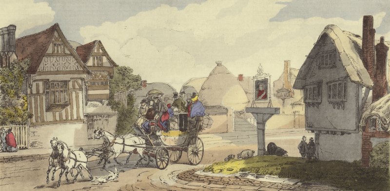 Aspect du pays - Eugene Louis after Lami