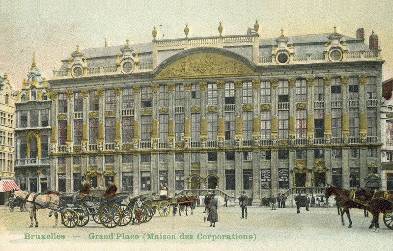 Bruxelles, Grand-Place, Maison des Corporations - European Photographer