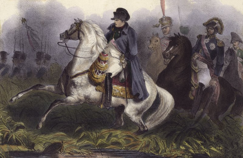 Napoléon à la bataille d