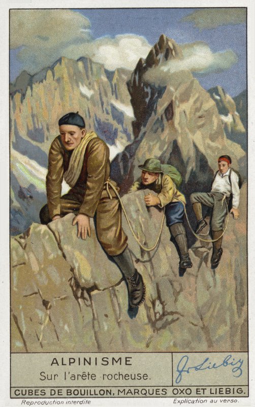 Sur une arête rocheuse - European School