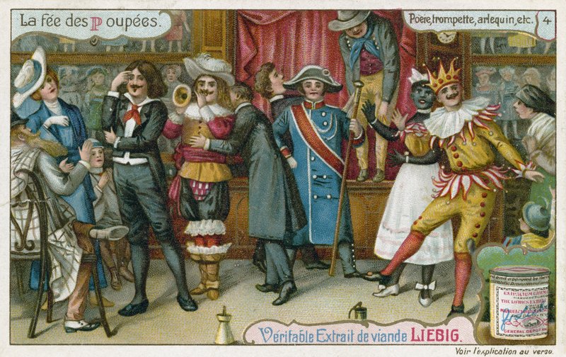 Poète, trompettiste ; Arlequin, etc. - European School