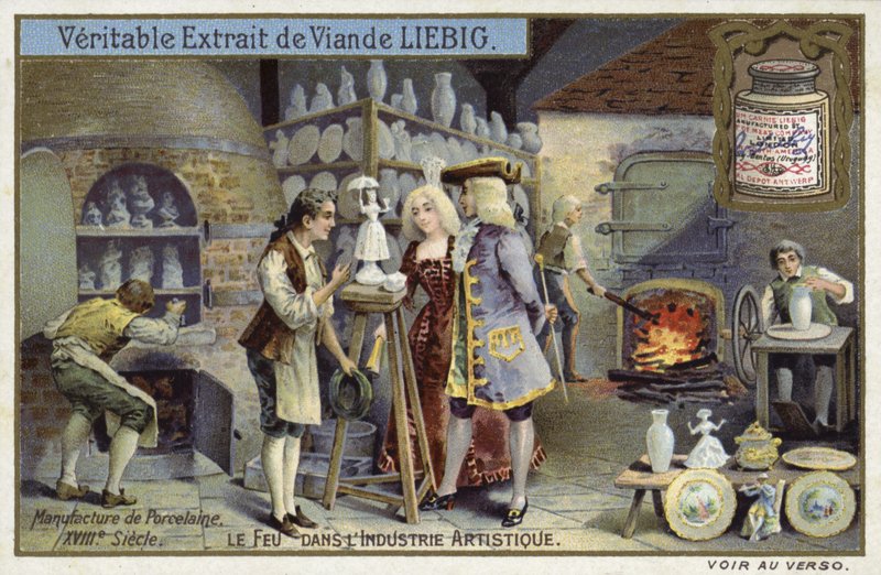 Fabrication de porcelaine, 18ème siècle - European School