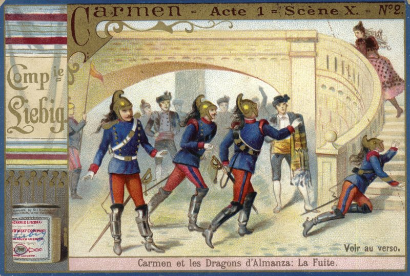 Scène de Carmen, par Georges Bizet - European School