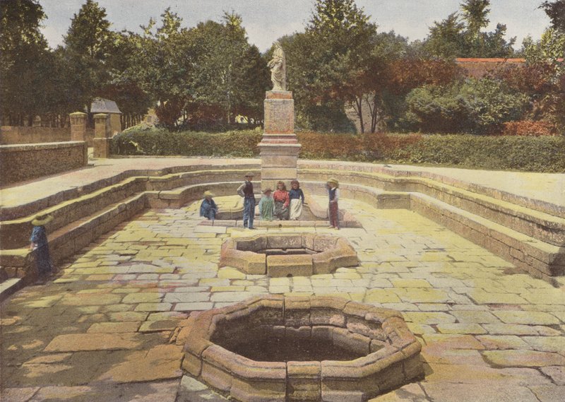 Fontaine miraculeuse à Sainte-Anne d