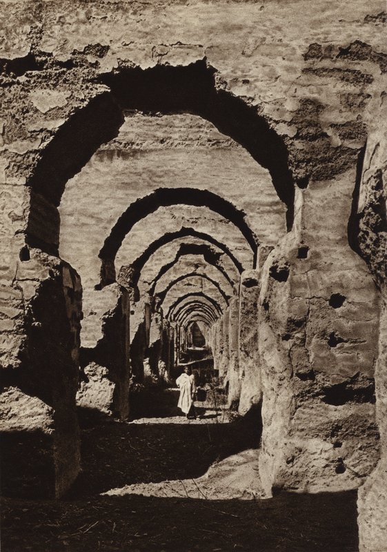 Meknès, Ruines du "Haras" (photo n/b) - European Photographer