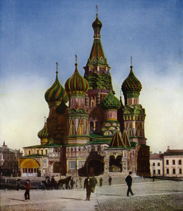 Moscou, Saint-Basile, Cathédrale Saint-Basile - European Photographer