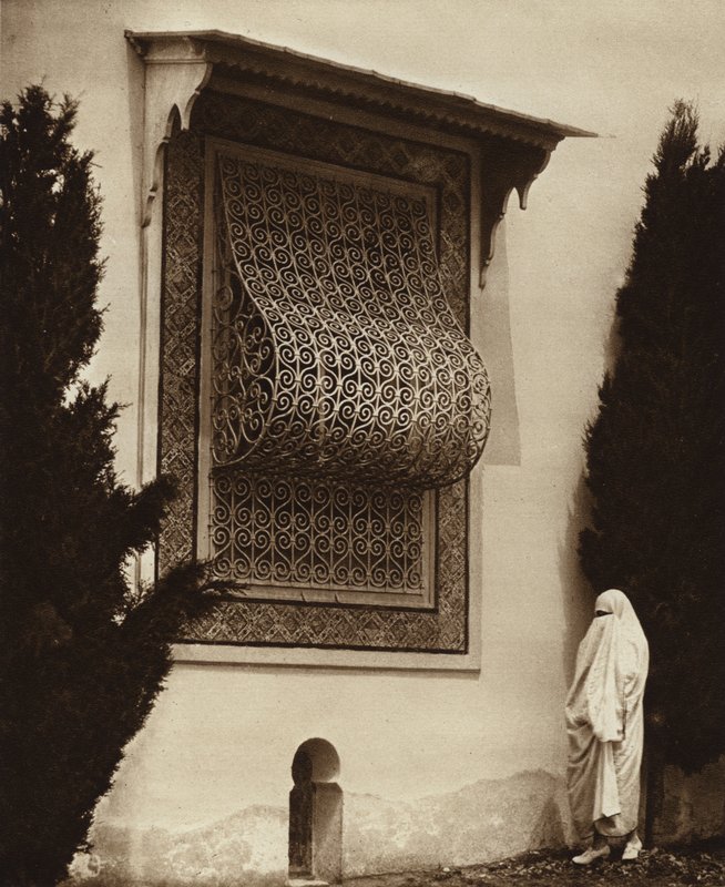 Sidi-Bou-Saïd, Fenêtre du harem (photo n/b) - European Photographer