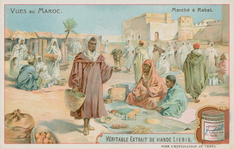 Un marché à Rabat - European School