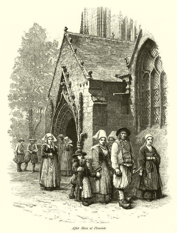 Après la Messe à Plouaret - European School