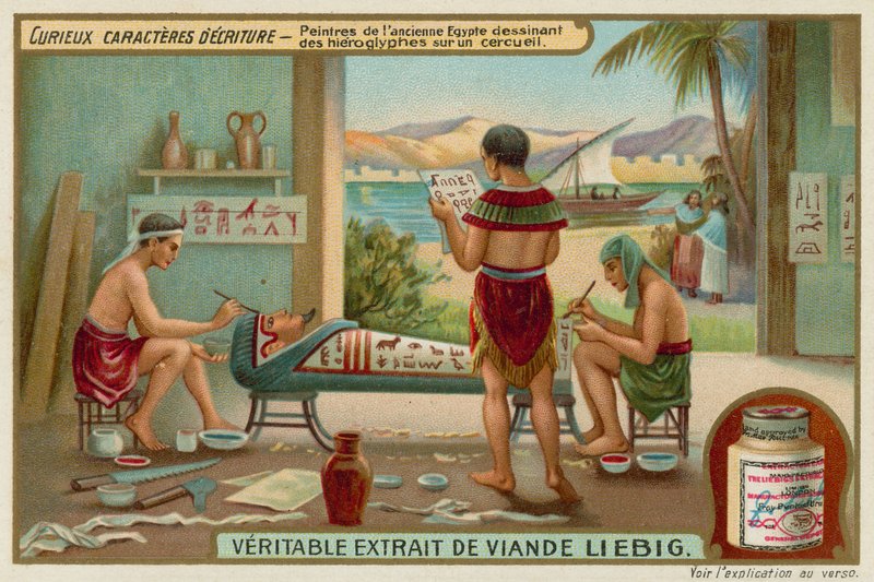 Hiéroglyphes égyptiens anciens - European School