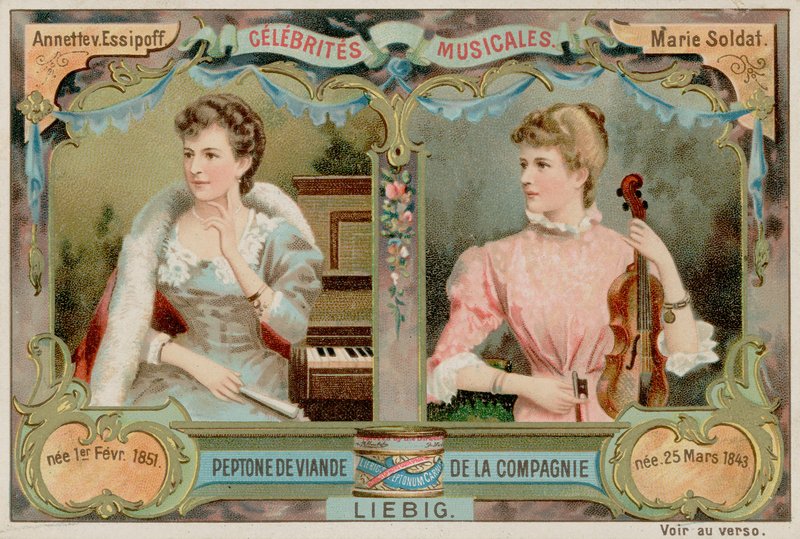 Annette von Essipoff et Marie Soldat - European School