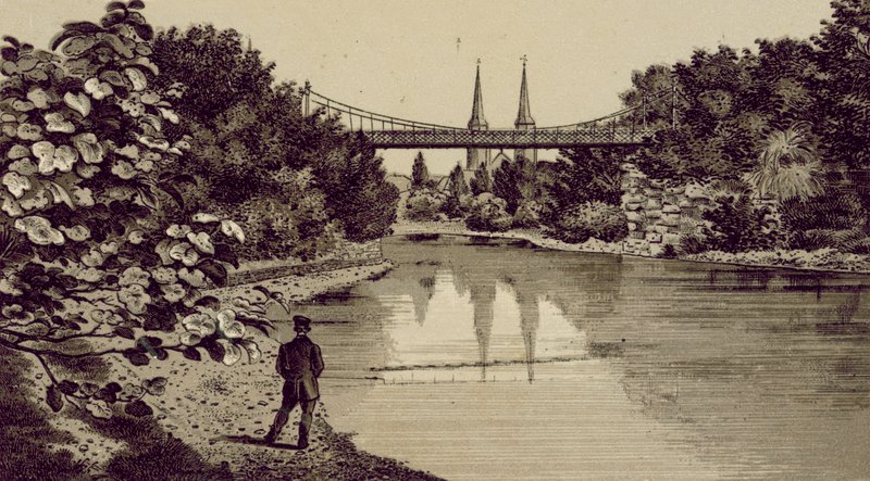 Anvers : Vue prise au parc - European School