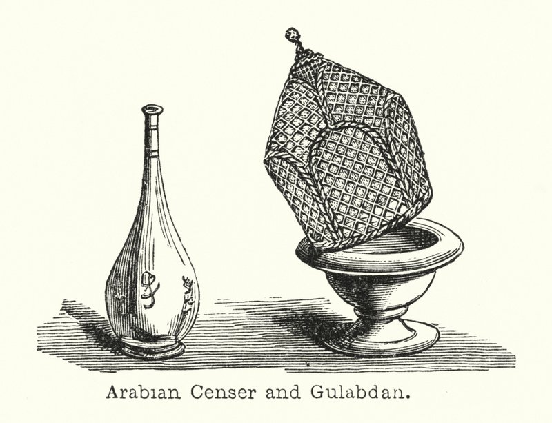 Encensoir arabe et Gulabdan - European School