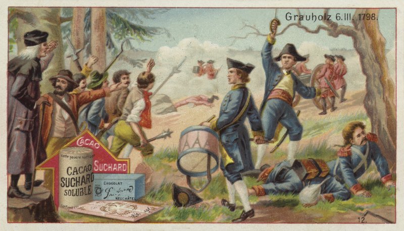 Bataille de Grauholz, Suisse, 6 mars 1798 - European School
