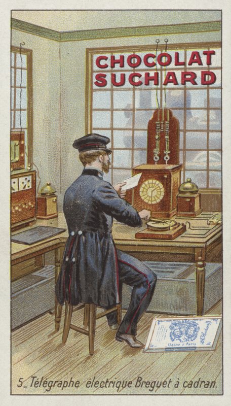 Télégraphe à cadran électrique de Breguet - European School