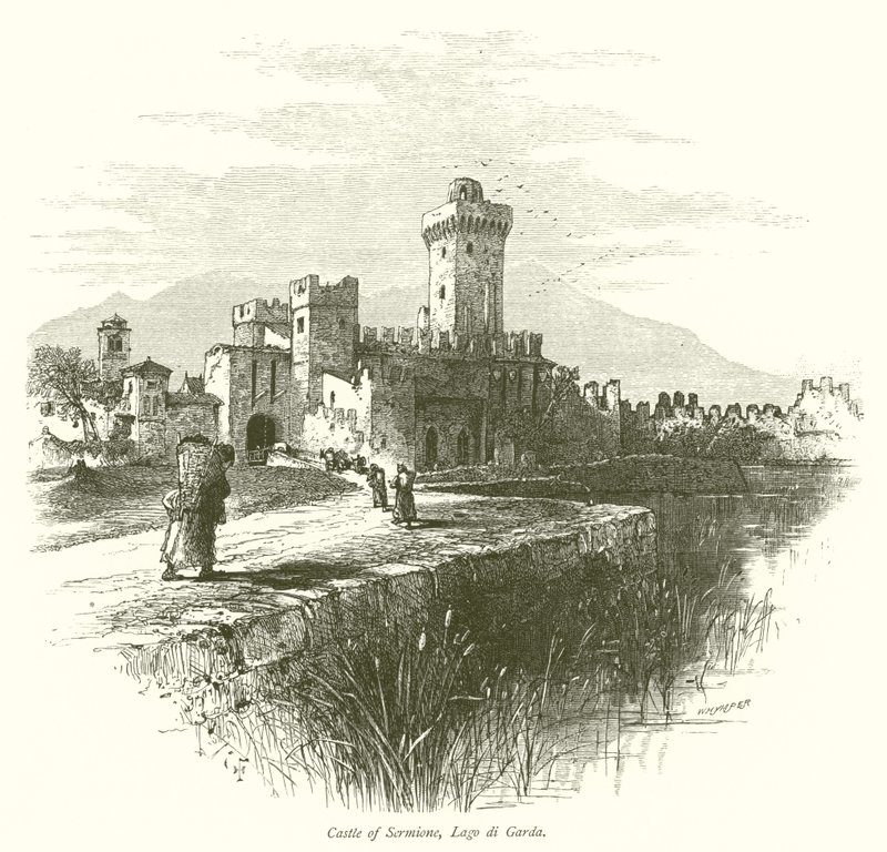 Château de Sermione, lac de Garde - European School