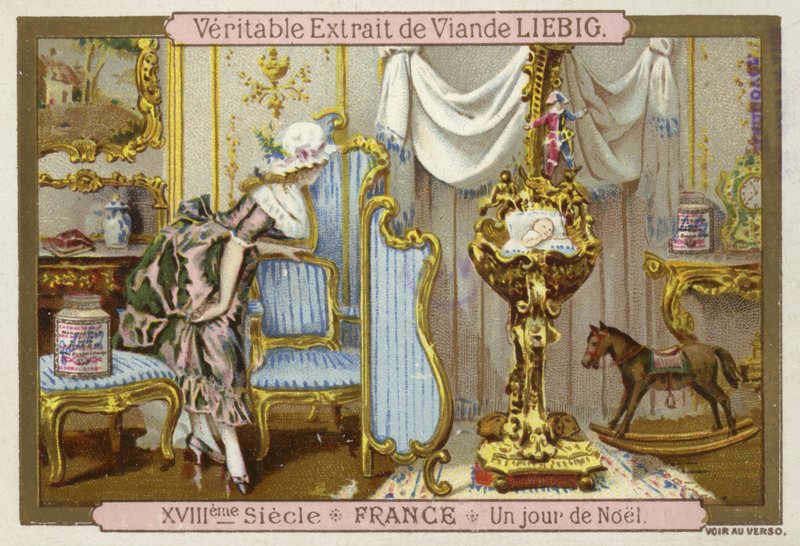 Jour de Noël, France, 18ème siècle - European School