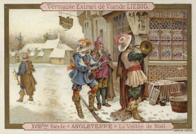Veille de Noël en Angleterre, 18ème siècle - European School