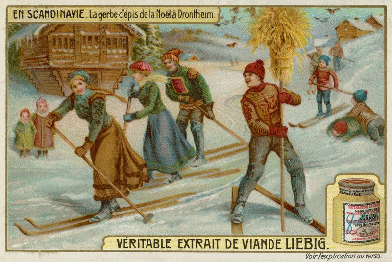 Gerbe de Noël à Trondheim - European School