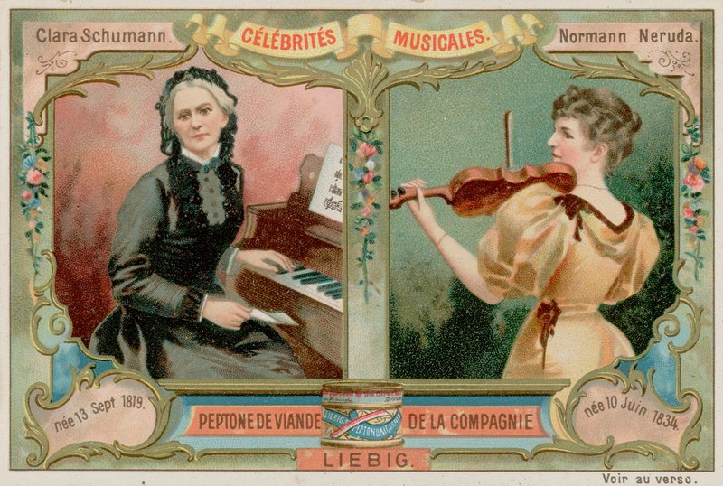 Clara Schumann et Wilma Neruda - European School