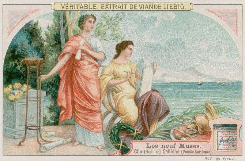 Clio (histoire) et Calliope (poésie héroïque) - European School