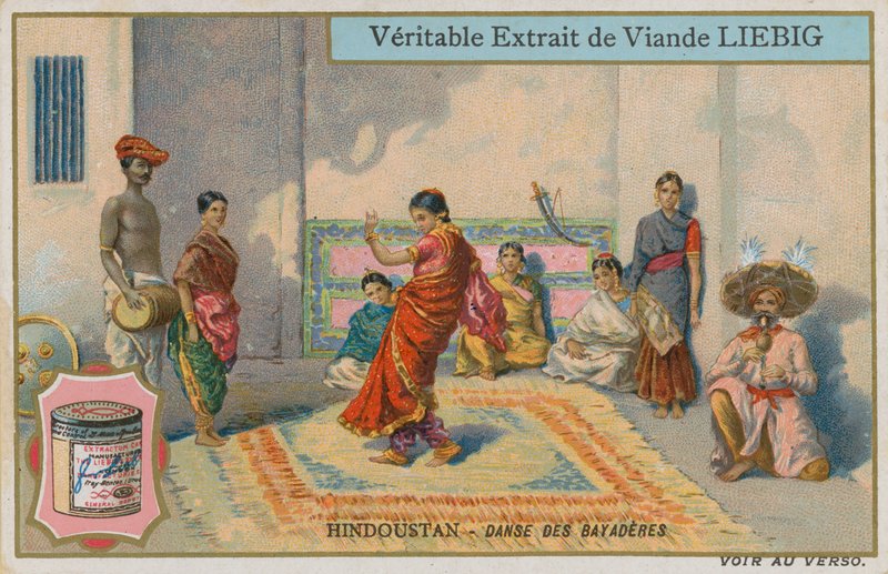 Danse des danseuses en Hindoustan - European School