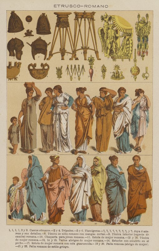 Étrusque, Romain - European School