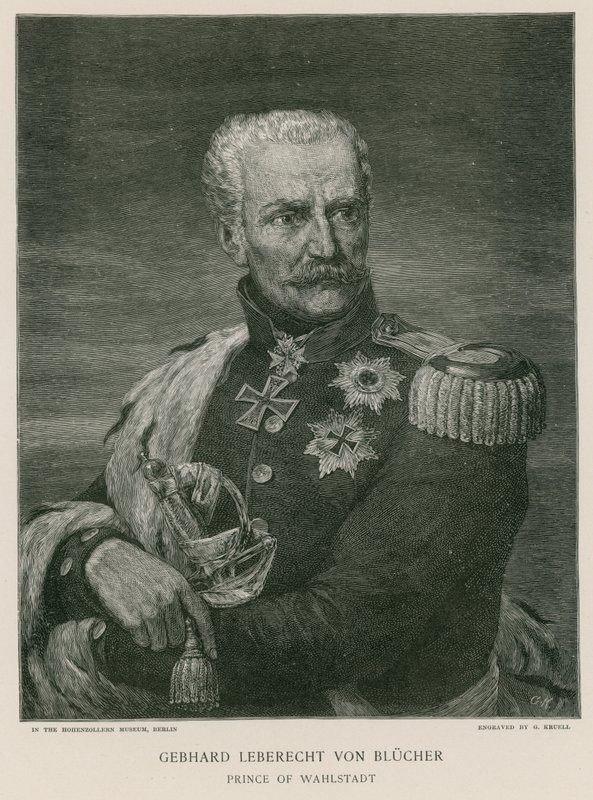 Gebhard Leberecht von Blücher, Prince de Wahlstadt - European School