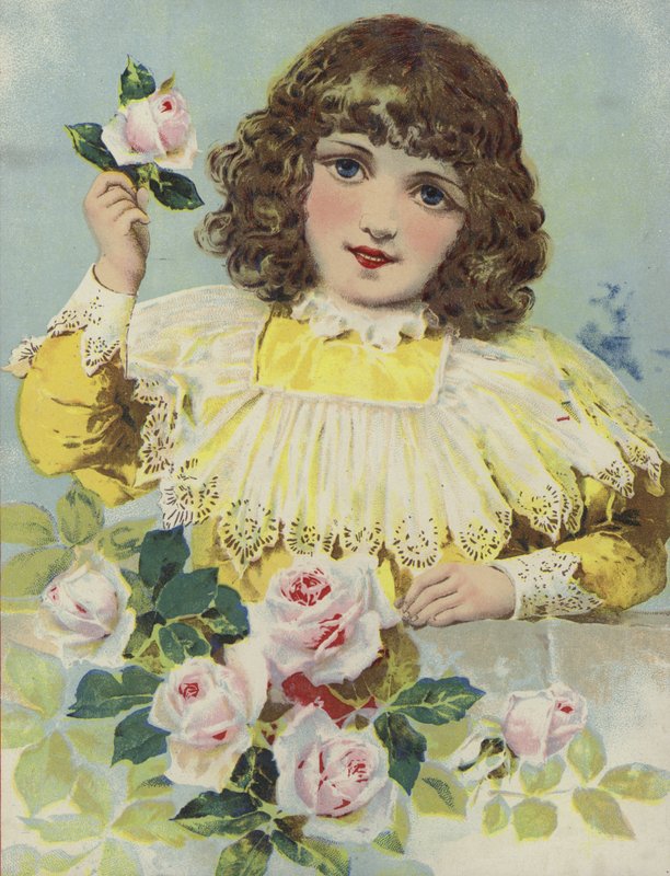 Fille avec des roses - European School
