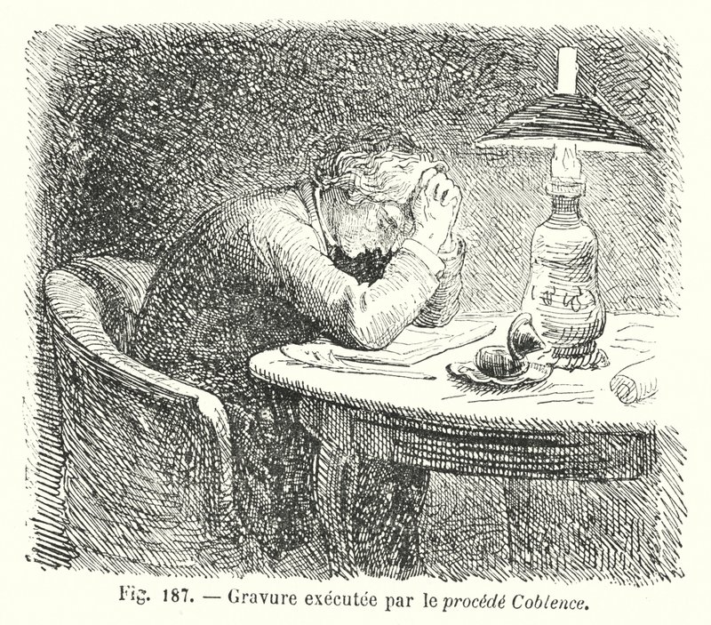 Gravure exécutée par le procédé Coblence - European School