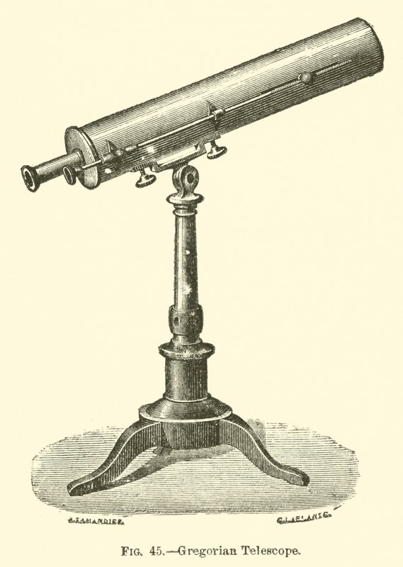 Télescope Grégorien (gravure) - European School