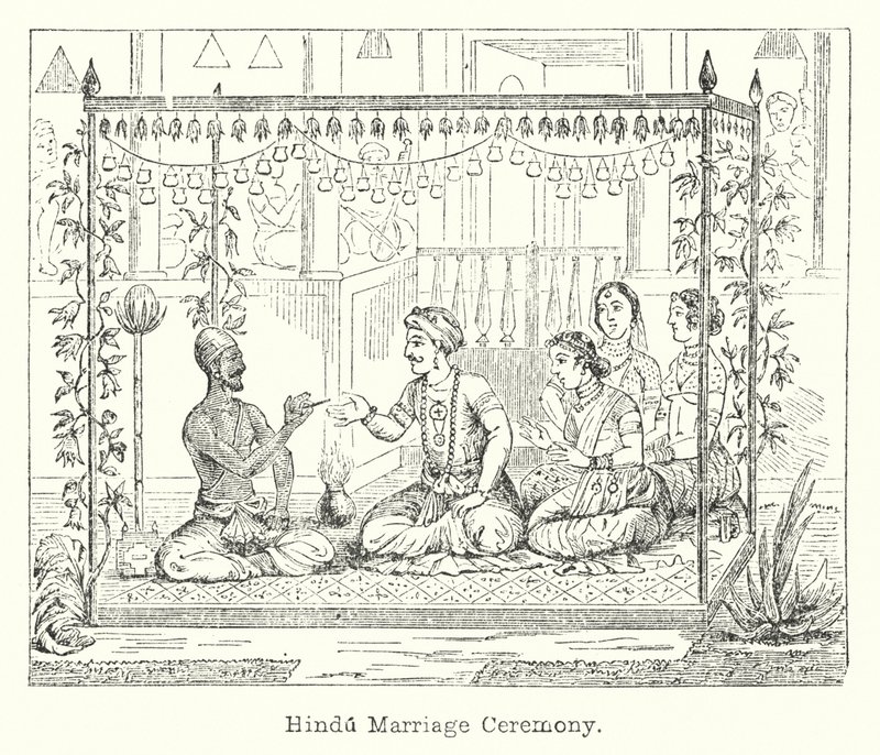 Cérémonie de mariage hindou - European School