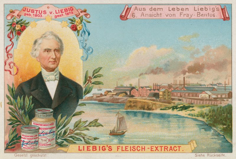 Justus von Liebig : Vue de Fray-Bentos - European School