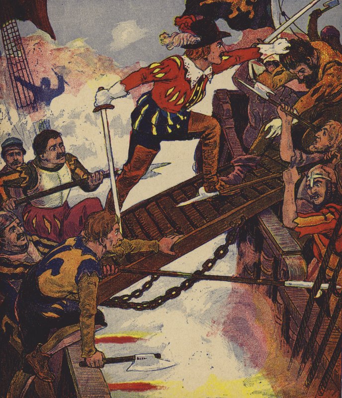 Klaus Störtebeker (litho couleur) - European School