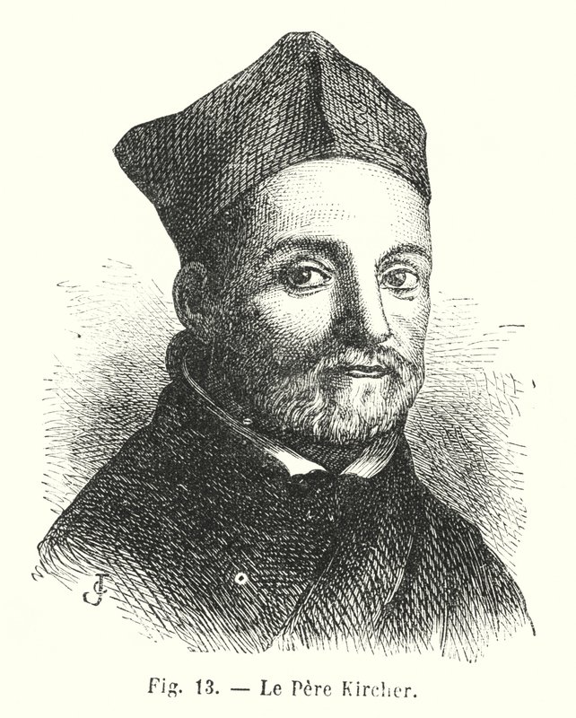 Le Père Kircher (gravure) - European School