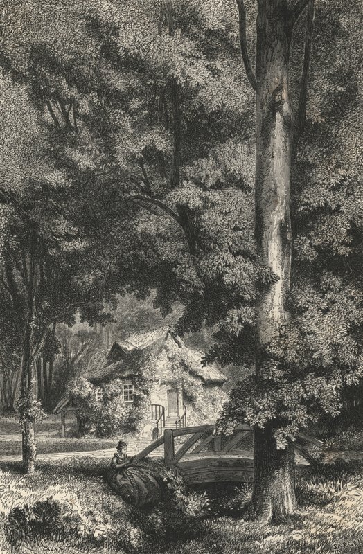 Le Petit Trianon (gravure) - European School