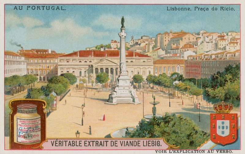 Lisbonne, la Praça do Rossio - European School