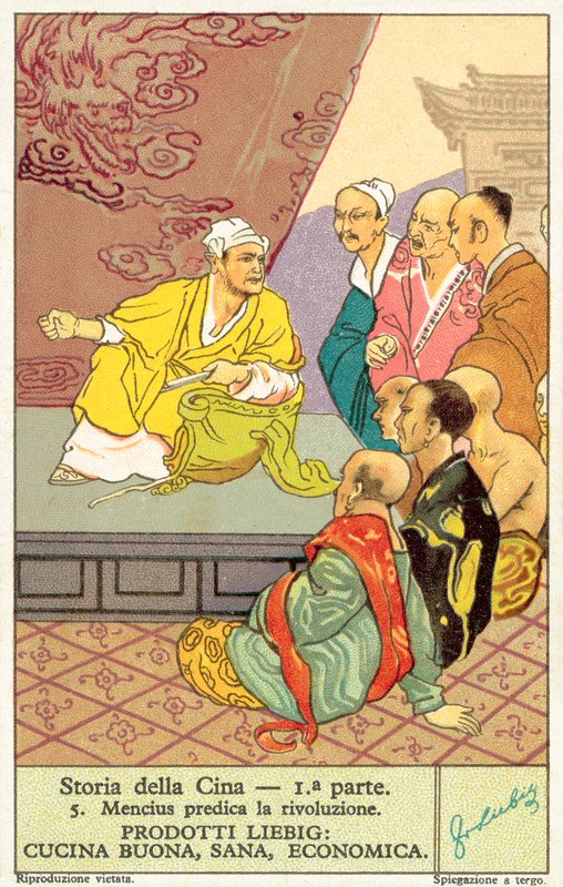 Mencius prêchant la révolution - European School