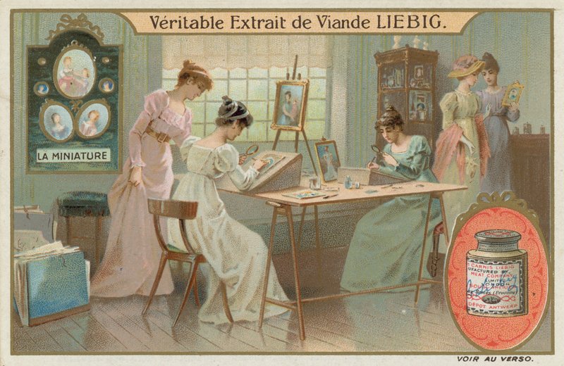 Peinture miniature - European School