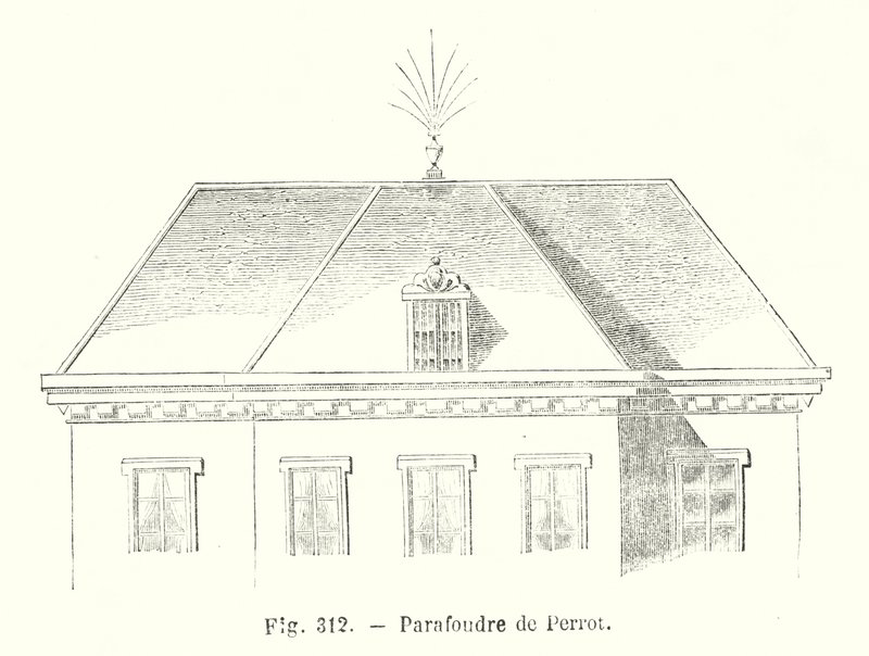 Parafoudre de Perrot (gravure) - European School