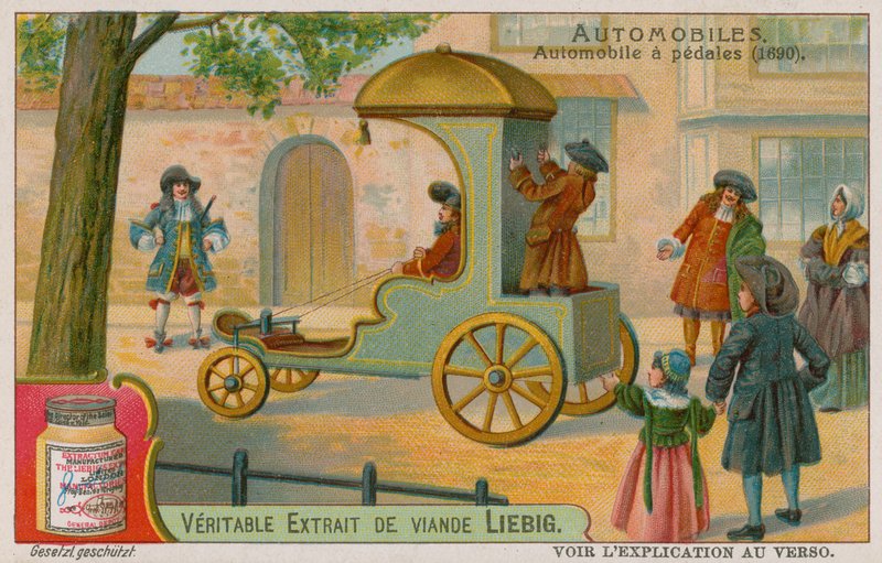 Voiture à pédales, 1690 - European School
