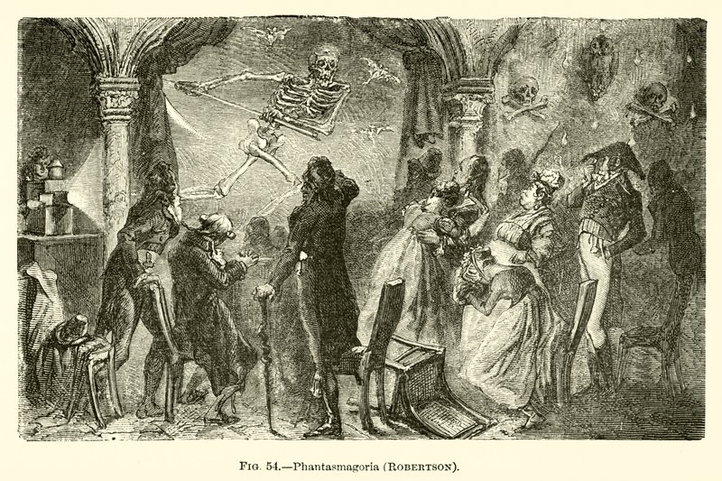 Phantasmagorie, Robertson (gravure) - European School