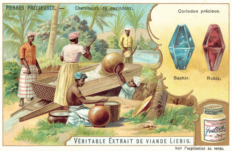 Prospection de saphirs et de rubis - European School