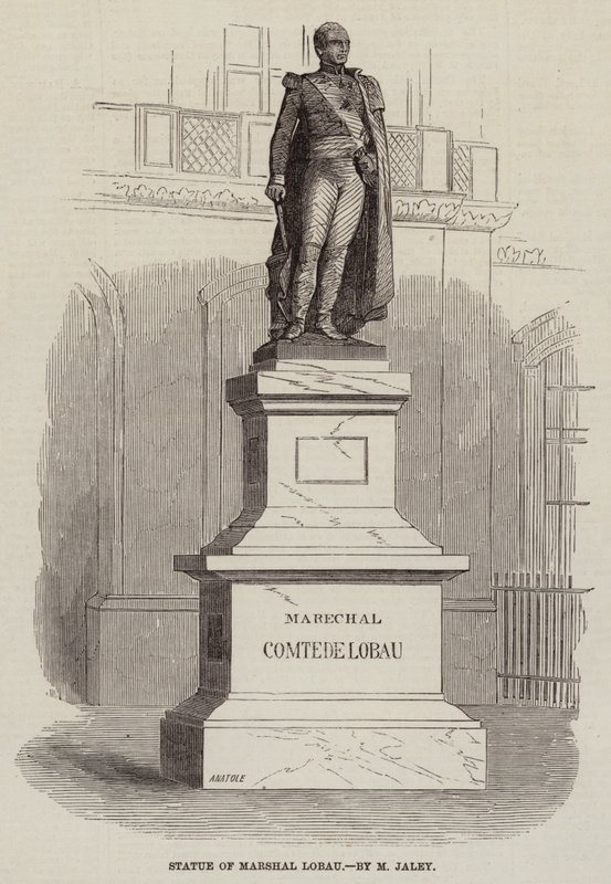 Statue du maréchal Lobau - European School